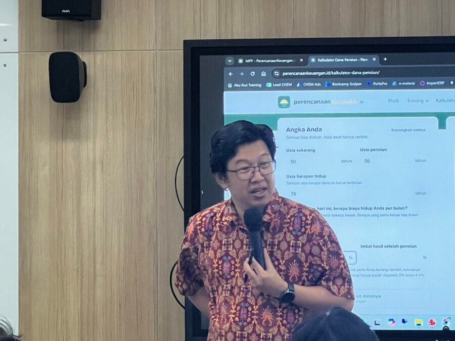 Kegiatan Andreas Hartono, CFP — August 2026